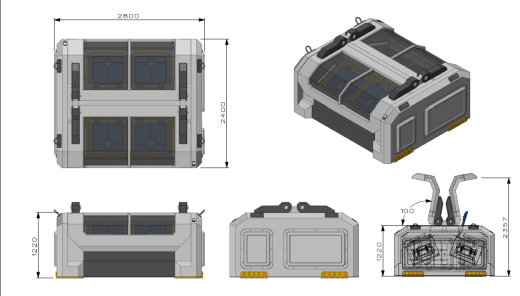 Moon Movers月球移动器3D数模图纸 STEP格式缩略图